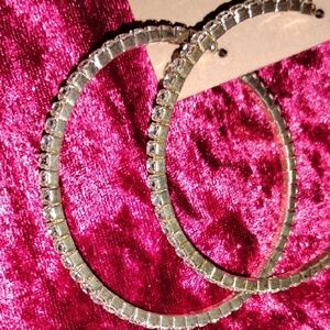 Elegant Silver Hoop Earrings